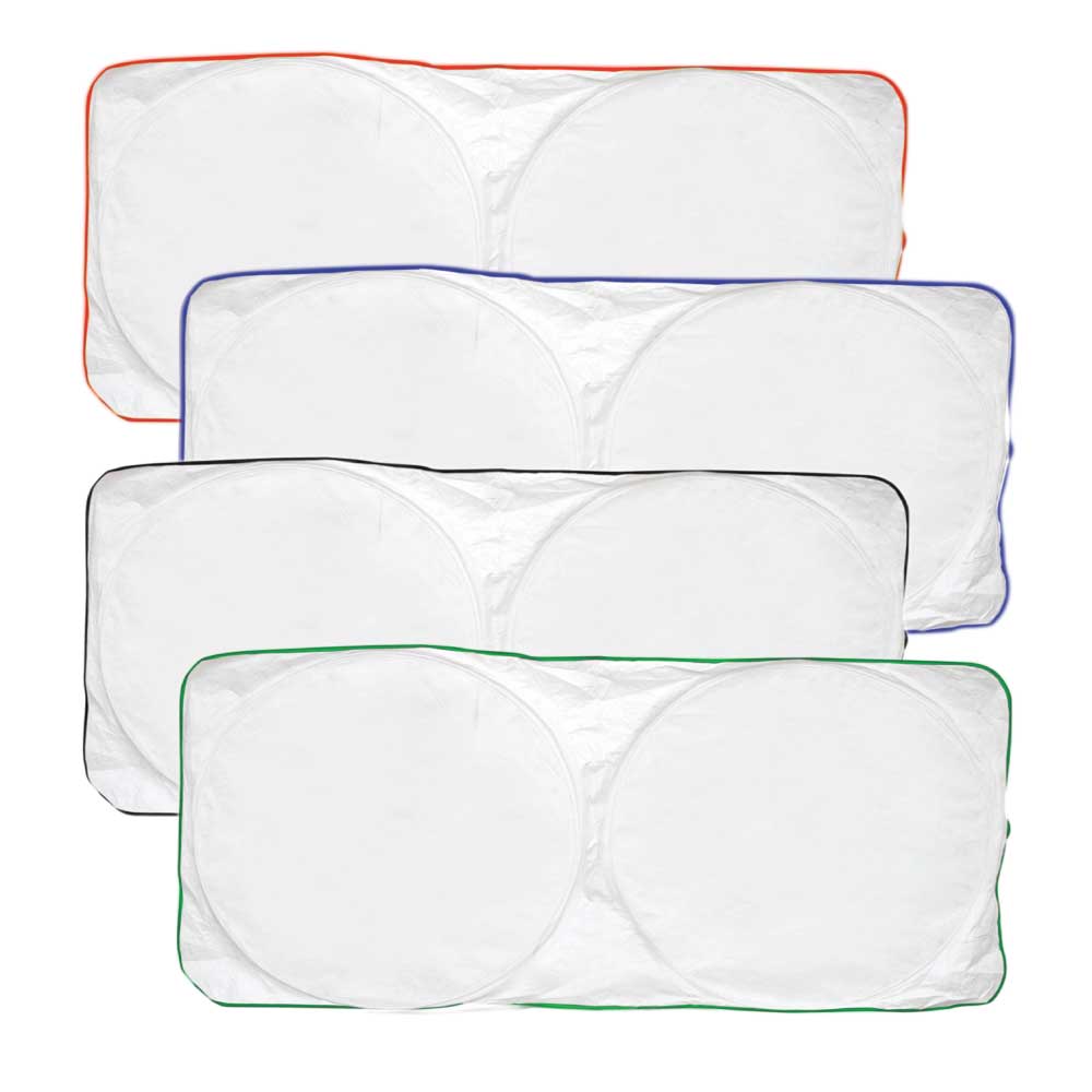 Sun-Shades-White-SS-main-t.jpg Sunshades for Cars in white Tyvek material - Image 1