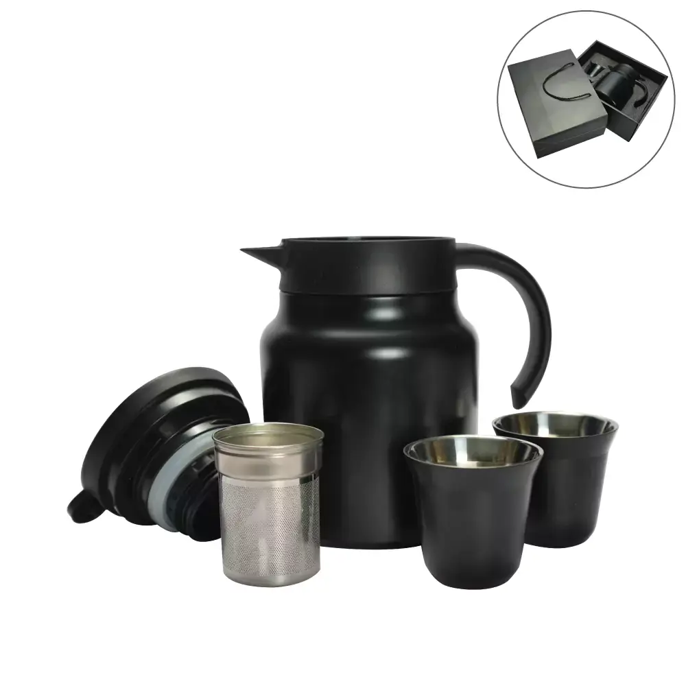 TM-052-main-t-1-1.webp Arabic Tea & Coffee Pot with Cups Set 1000 ml - Image 1