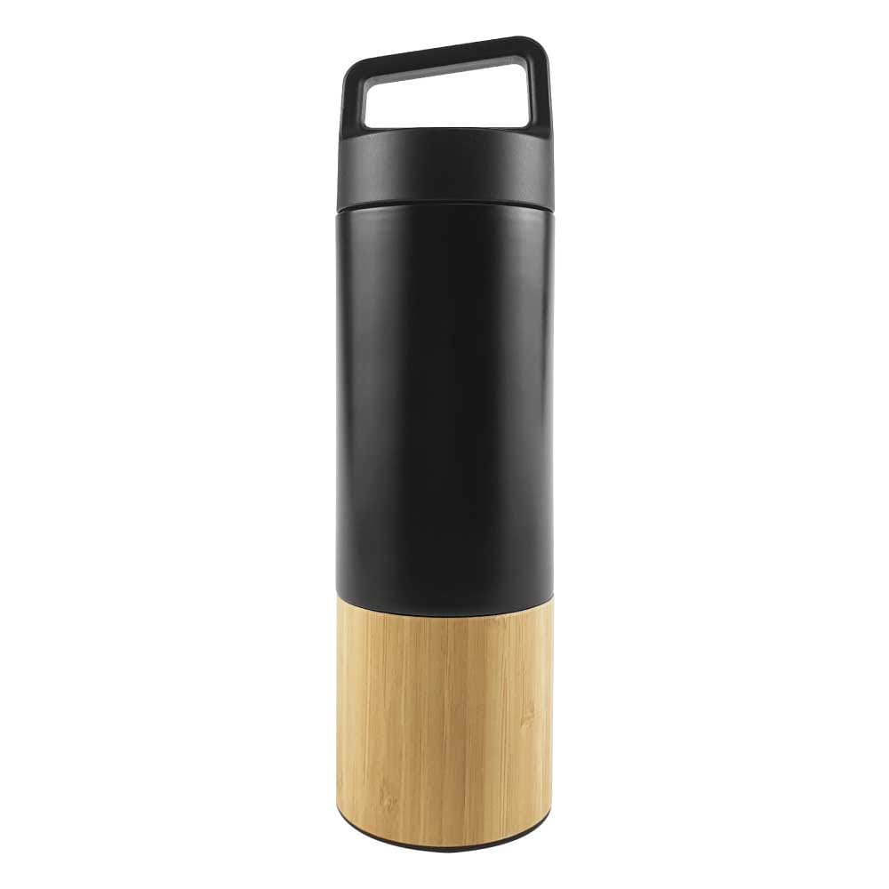 Travel-Bottles-TM-017-BK-Main.jpg Travel Bottles with Bamboo - Image 1