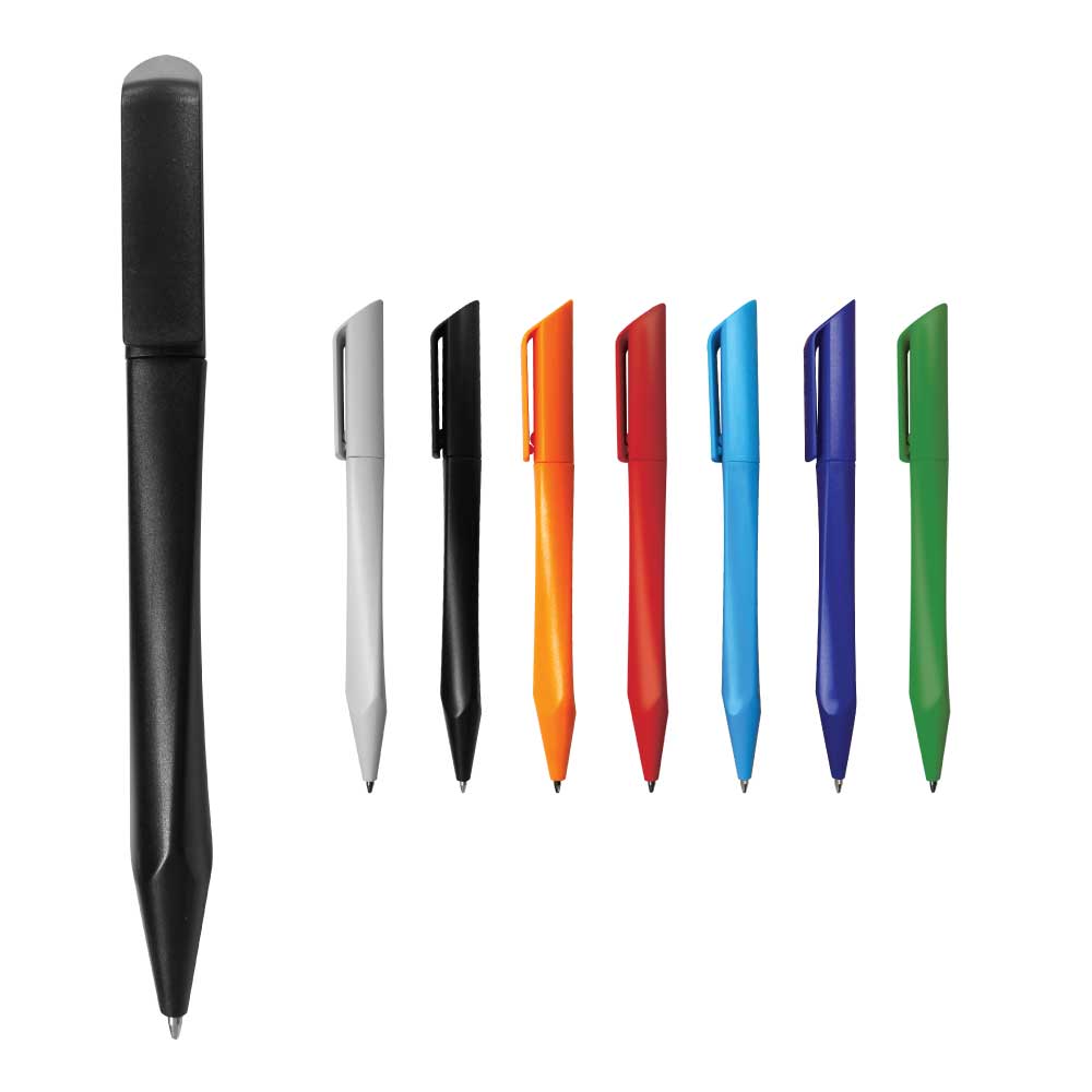 Twisted-Design-Plastic-Pens-061-main-t.jpg Twisted Design Plastic Pens - Image 1