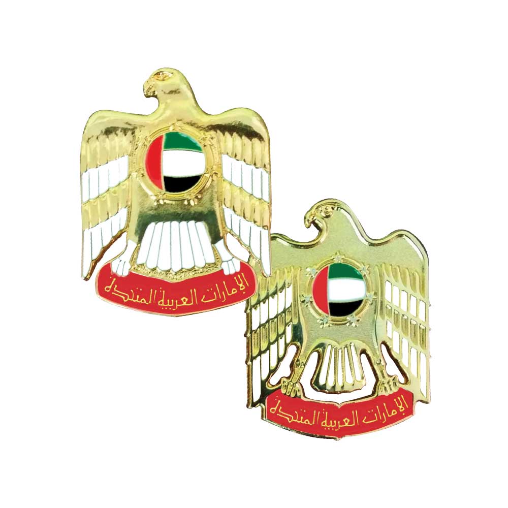 UAE-Falcon-Metal-Badges-2100-main-t.jpg UAE Falcon Badges with Magnet - Image 1
