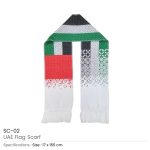 UAE Flag Scarfs - Image 3