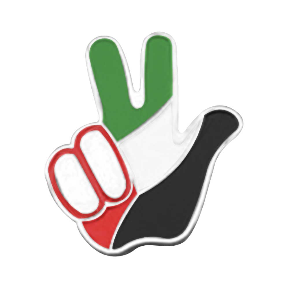 UAE-Peace-Sign-Badges-2102-main-t.jpg UAE Three Finger Sign Badges - Image 1