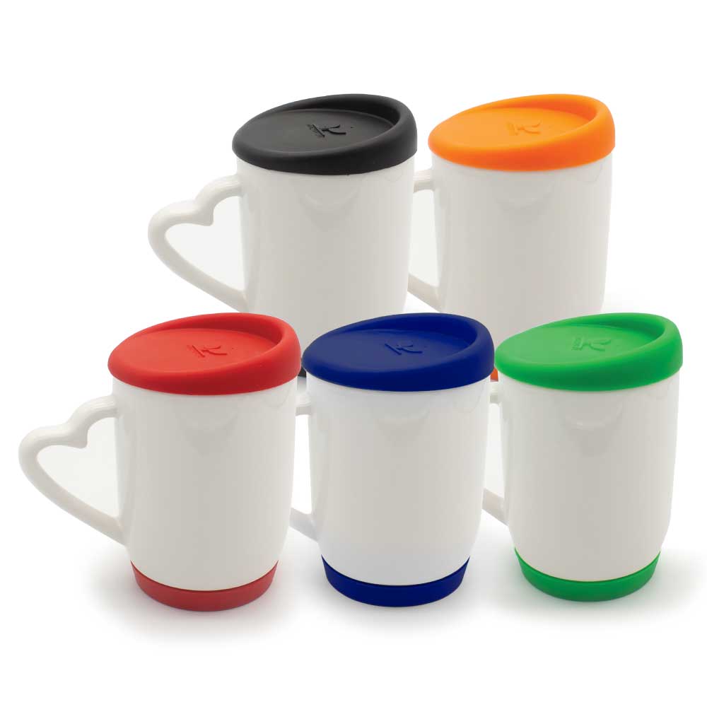 White-Ceramic-Mug-146N-Main.jpg White Ceramic Mugs with Silicone Cap and Base - Image 1