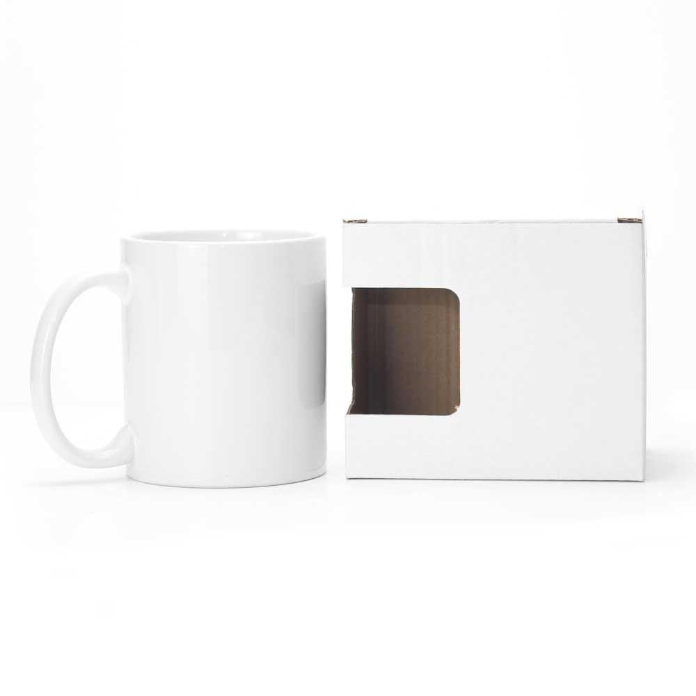 White-Sublimation-Mug-with-Box-MU-CE147B-WHT-Main.jpg White Sublimation Mugs with Box - Image 1