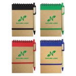 Recycled Notepads with Pen - Image 2