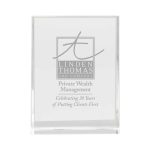 Inclined Rectangular Crystal Awards - Image 2