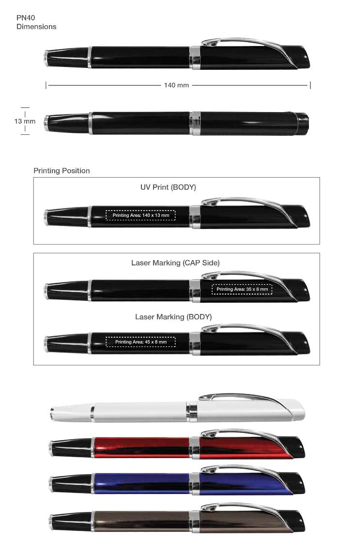 Pen Printing Details