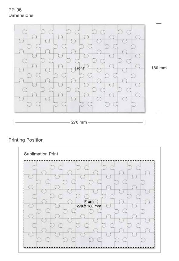 Puzzle Printing Details